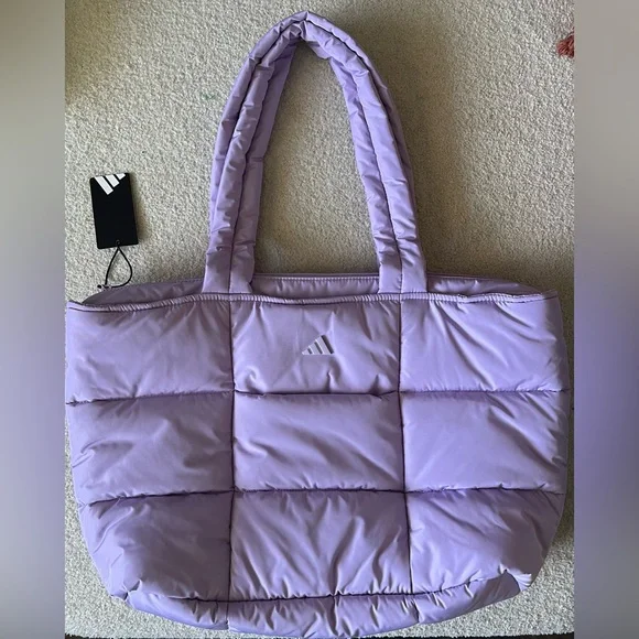 NWT Adidas Soft Purple Tote Bag - Picture 6 of 6